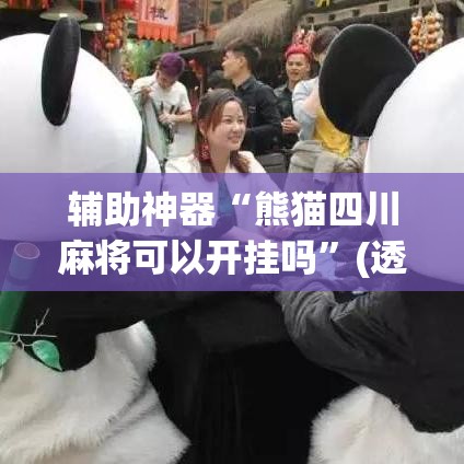 辅助神器“熊猫四川麻将可以开挂吗”(透视挂)辅助透视教程