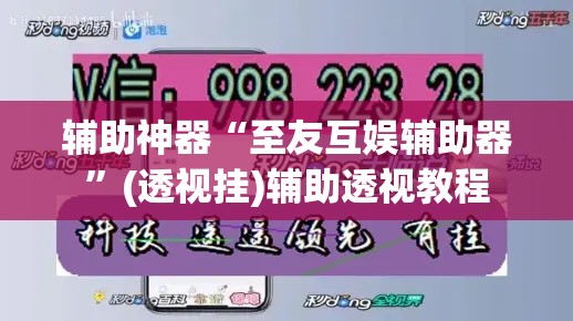 辅助神器“至友互娱辅助器”(透视挂)辅助透视教程