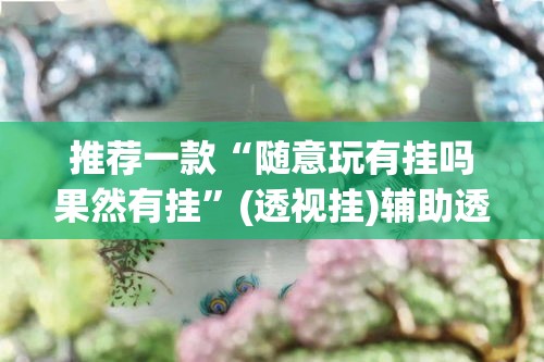推荐一款“随意玩有挂吗果然有挂”(透视挂)辅助透视教程