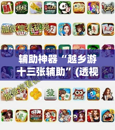 辅助神器“越乡游十三张辅助	”(透视挂)辅助透视教程