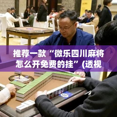 推荐一款“微乐四川麻将怎么开免费的挂	”(透视挂)辅助透视教程