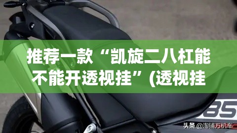 推荐一款“凯旋二八杠能不能开透视挂”(透视挂)辅助透视教程