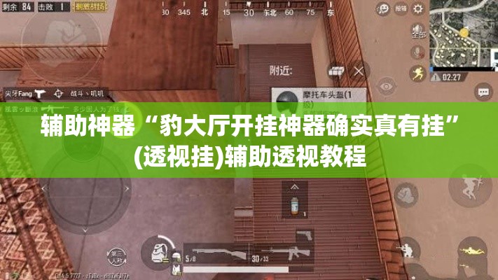 辅助神器“豹大厅开挂神器确实真有挂	”(透视挂)辅助透视教程