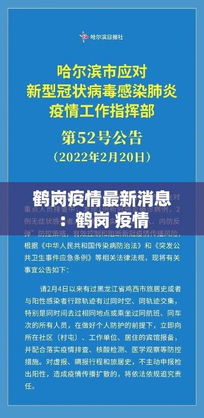 鹤岗疫情最新消息：鹤岗 疫情