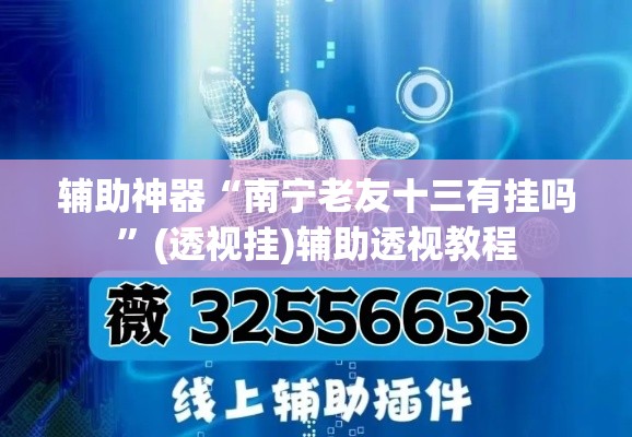 辅助神器“南宁老友十三有挂吗”(透视挂)辅助透视教程