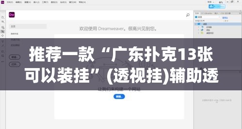 推荐一款“广东扑克13张可以装挂”(透视挂)辅助透视教程