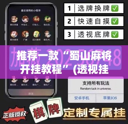推荐一款“蜀山麻将开挂教程”(透视挂)辅助透视教程