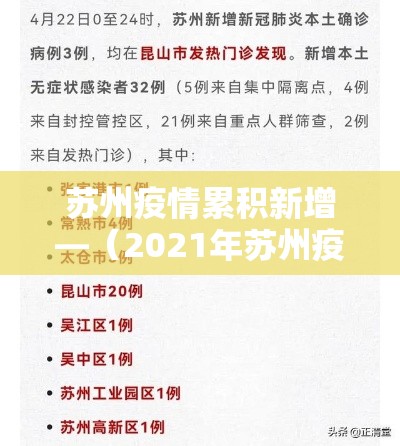 苏州疫情累积新增—(2021年苏州疫情最新消息今天新增四人) 苏州疫情累积新增—(2021年苏州疫情最新消息今天新增四人)