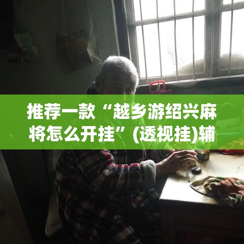 推荐一款“越乡游绍兴麻将怎么开挂	”(透视挂)辅助透视教程