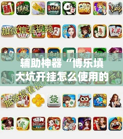 辅助神器“博乐填大坑开挂怎么使用的”(透视挂)辅助透视教程