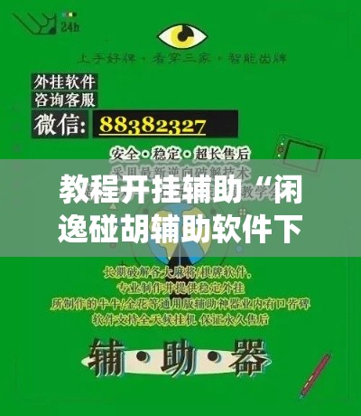 教程开挂辅助“闲逸碰胡辅助软件下载	”(透视挂)辅助透视教程