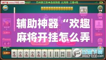 辅助神器“欢趣麻将开挂怎么弄”(透视挂)辅助透视教程