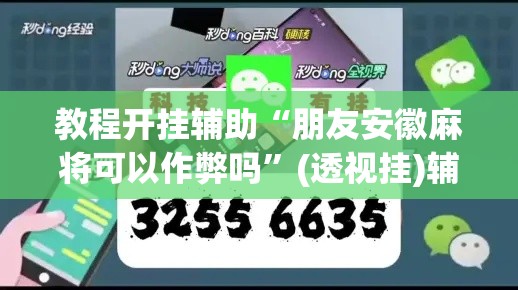 教程开挂辅助“朋友安徽麻将可以作弊吗”(透视挂)辅助透视教程