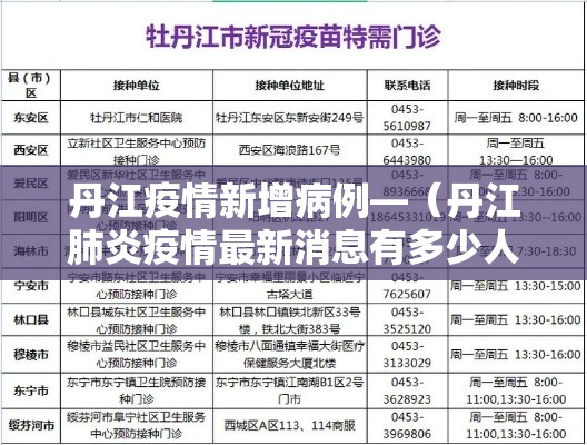 丹江疫情新增病例—（丹江肺炎疫情最新消息有多少人）