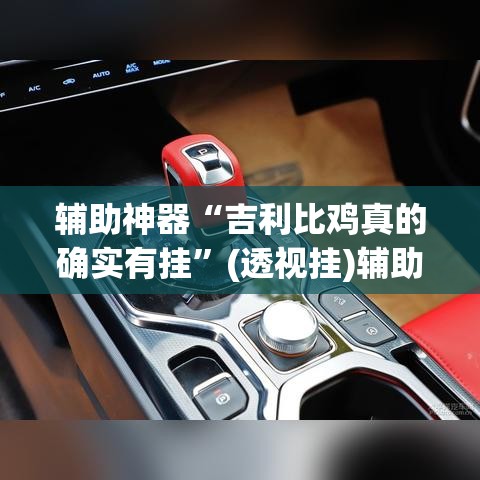 辅助神器“吉利比鸡真的确实有挂”(透视挂)辅助透视教程