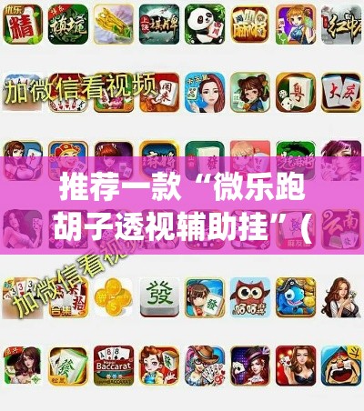 推荐一款“微乐跑胡子透视辅助挂”(透视挂)辅助透视教程