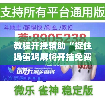 教程开挂辅助“捉住捣蛋鸡麻将开挂免费软件下载”(透视挂)辅助透视教程