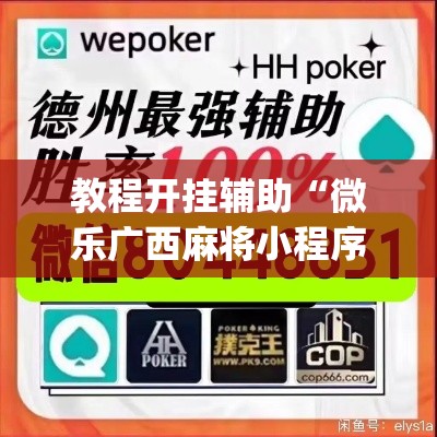 教程开挂辅助“微乐广西麻将小程序开挂神器	”(透视挂)辅助透视教程
