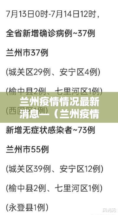 兰州疫情情况最新消息—(兰州疫情最新消息行动轨迹) 兰州疫情情况最新消息—(兰州疫情最新消息行动轨迹)