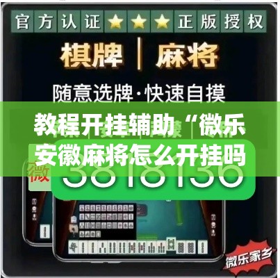 教程开挂辅助“微乐安徽麻将怎么开挂吗	”(透视挂)辅助透视教程