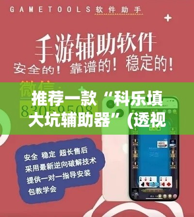 推荐一款“科乐填大坑辅助器	”(透视挂)辅助透视教程
