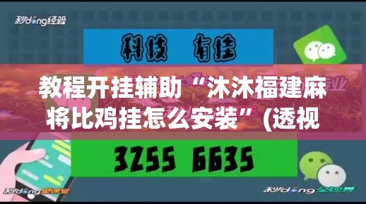 教程开挂辅助“沐沐福建麻将比鸡挂怎么安装	”(透视挂)辅助透视教程
