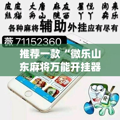 推荐一款“微乐山东麻将万能开挂器	”(透视挂)辅助透视教程