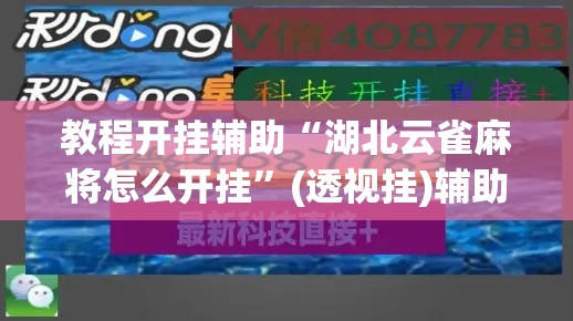 教程开挂辅助“湖北云雀麻将怎么开挂	”(透视挂)辅助透视教程