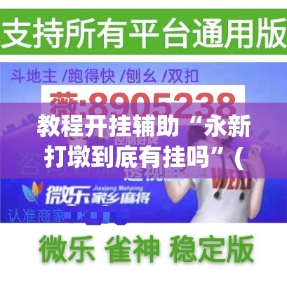 教程开挂辅助“永新打墩到底有挂吗”(透视挂)辅助透视教程