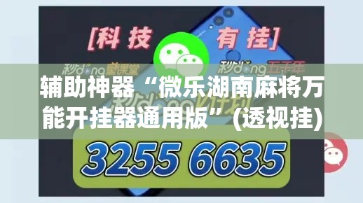 辅助神器“微乐湖南麻将万能开挂器通用版”(透视挂)辅助透视教程