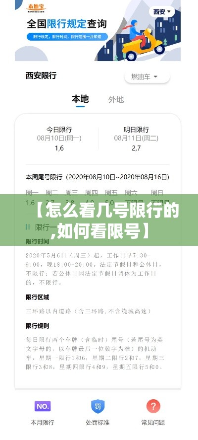 【怎么看几号限行的,如何看限号】 【怎么看几号限行的,如何看限号】