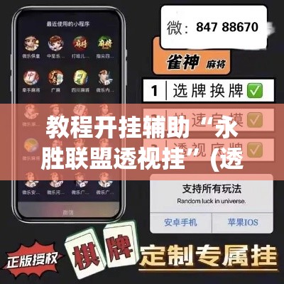 教程开挂辅助“永胜联盟透视挂”(透视挂)辅助透视教程