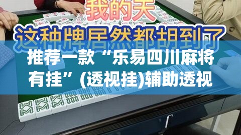 推荐一款“乐易四川麻将有挂”(透视挂)辅助透视教程