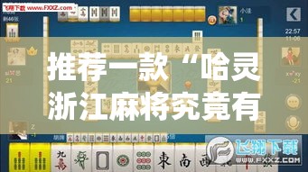 推荐一款“哈灵浙江麻将究竟有挂吗	”(透视挂)辅助透视教程