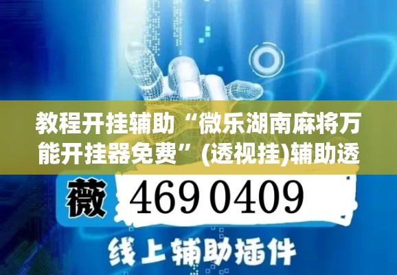 教程开挂辅助“微乐湖南麻将万能开挂器免费”(透视挂)辅助透视教程