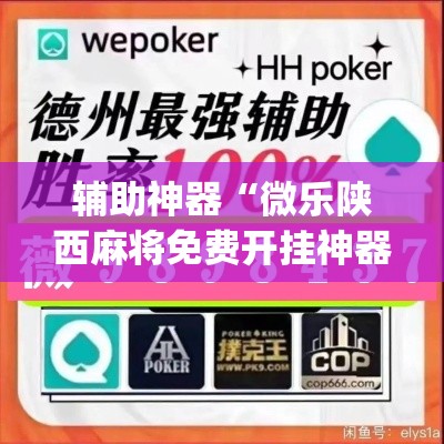 辅助神器“微乐陕西麻将免费开挂神器”(透视挂)辅助透视教程
