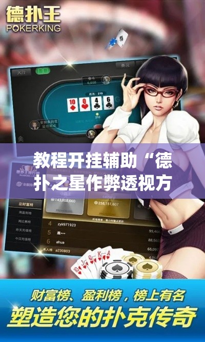 教程开挂辅助“德扑之星作弊透视方法	”(透视挂)辅助透视教程