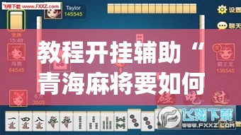 教程开挂辅助“青海麻将要如何操作开挂辅助	”(透视挂)辅助透视教程