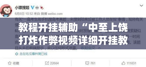 教程开挂辅助“中至上饶打炸作弊视频详细开挂教程”(透视挂)辅助透视教程