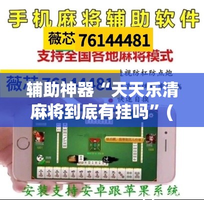 辅助神器“天天乐清麻将到底有挂吗”(透视挂)辅助透视教程