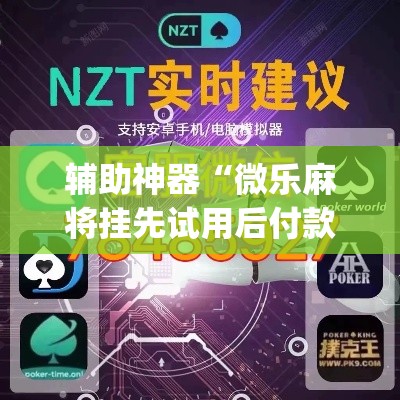 辅助神器“微乐麻将挂先试用后付款”(透视挂)辅助透视教程
