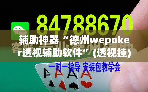 辅助神器“德州wepoker透视辅助软件”(透视挂)辅助透视教程