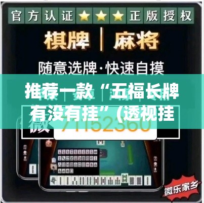 推荐一款“五福长牌有没有挂”(透视挂)辅助透视教程