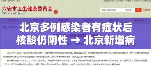 北京多例感染者有症状后核酸仍阴性 → 北京新增病例多次核酸检测阴性 北京多例感染者有症状后核酸仍阴性 → 北京新增病例多次核酸检测阴性
