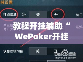 教程开挂辅助“WePoker开挂透视方法”(透视挂)辅助透视教程
