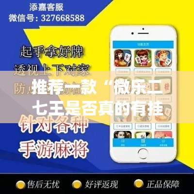 推荐一款“微乐二七王是否真的有挂	”(透视挂)辅助透视教程