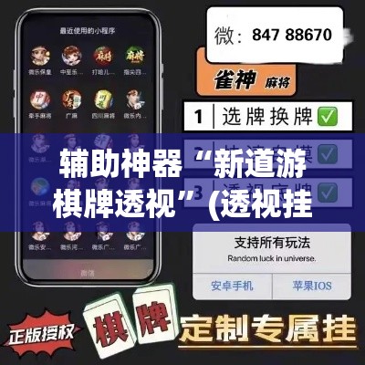 辅助神器“新道游棋牌透视	”(透视挂)辅助透视教程
