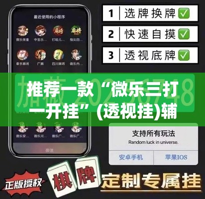 推荐一款“微乐三打一开挂”(透视挂)辅助透视教程