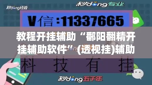 教程开挂辅助“鄱阳翻精开挂辅助软件	”(透视挂)辅助透视教程