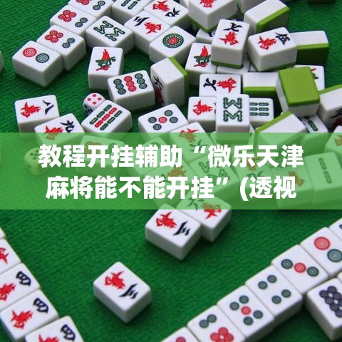 教程开挂辅助“微乐天津麻将能不能开挂”(透视挂)辅助透视教程
